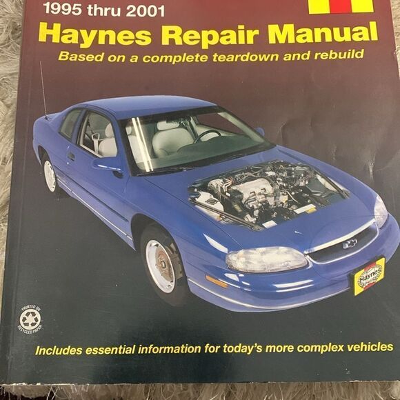 Haynes Repair Manual Chevrolet Lumina, Monte Carlo & Impala FWD 1995-2001 - Picture 6 of 14